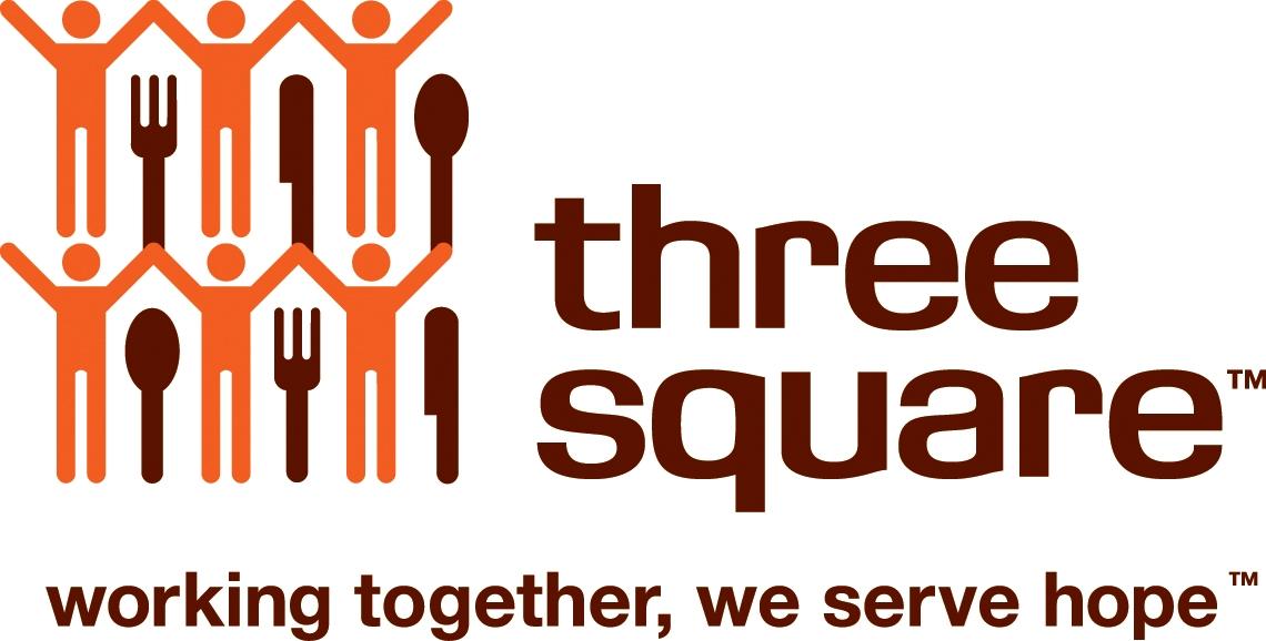 three square food bank donations