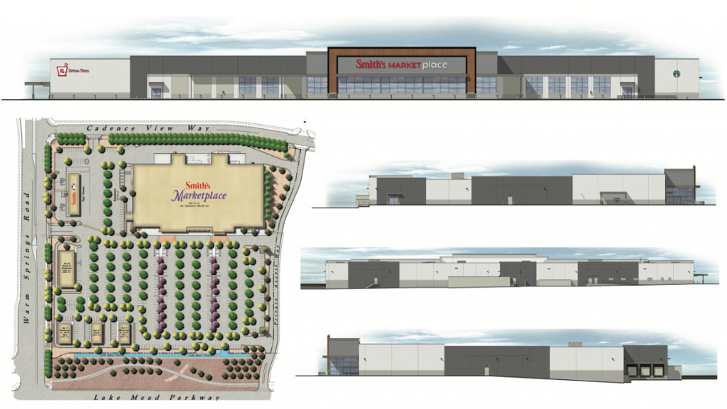 Rendering of Smith's Marketplace at Cadence in Henderson. (Courtesy: Smith's Food & Drug)